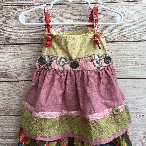 MATILDA JANE DRESS WITH DETACHABLE APRON - Picture 2 of 6